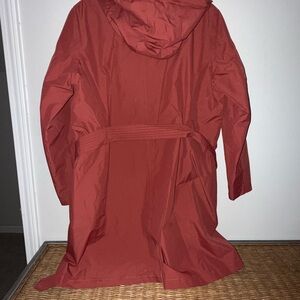 Lands' End Brick Red Hooded Jacket